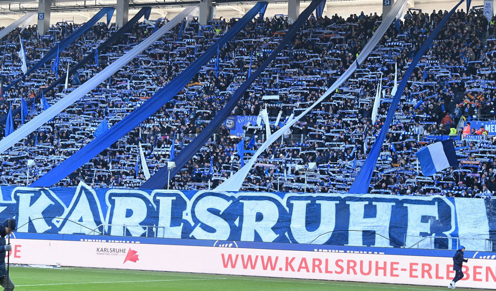Stimmungsvolles Duell: Karlsruhe empfängt die Hertha.