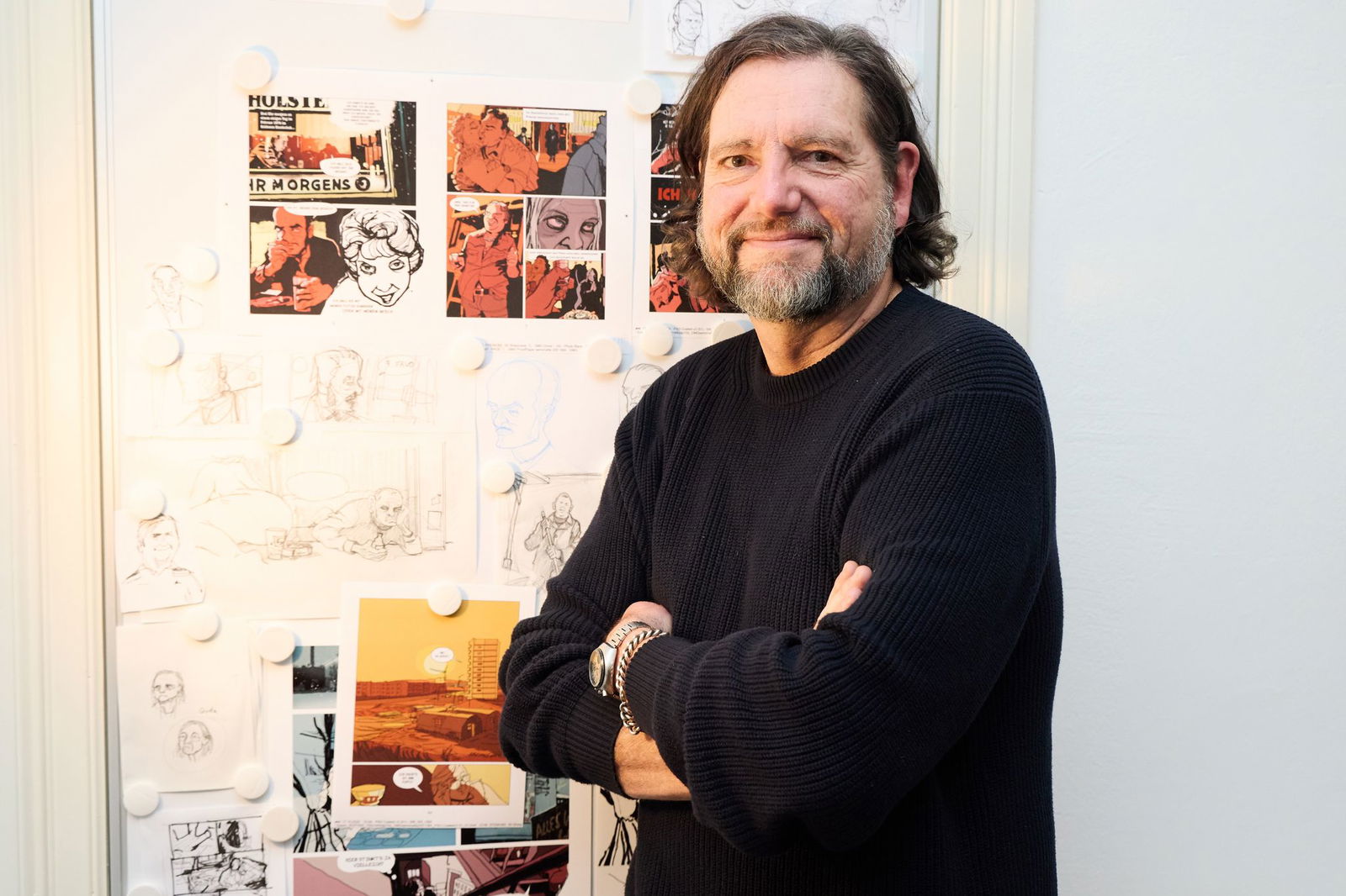 Ully Arndt hat viele Jahre an dem Comic gearbeitet, auch schon, bevor der Film rauskam. Nun hat er ihn veröffentlicht.