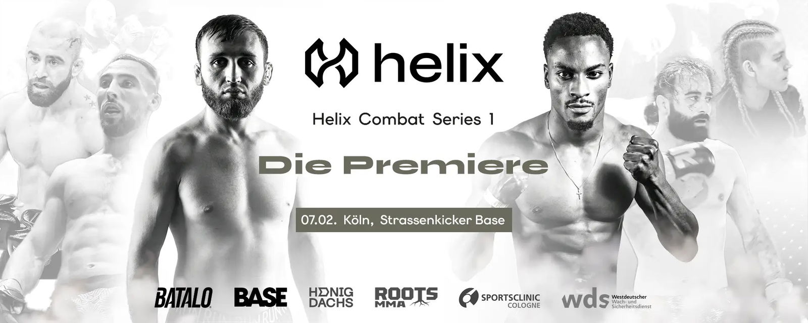 Veranstaltungs Header - Helix Combat Series - Die Premiere 