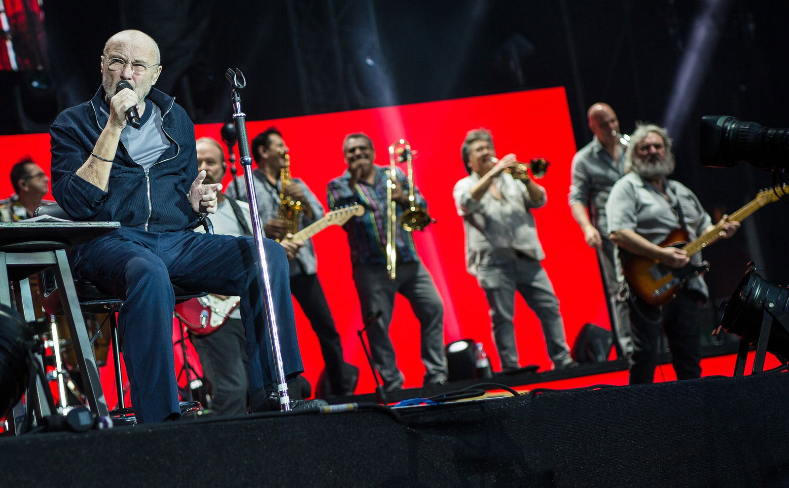 Seine letzten Konzerte musste Phil Collins sitzend absolvieren. (Archivbild)