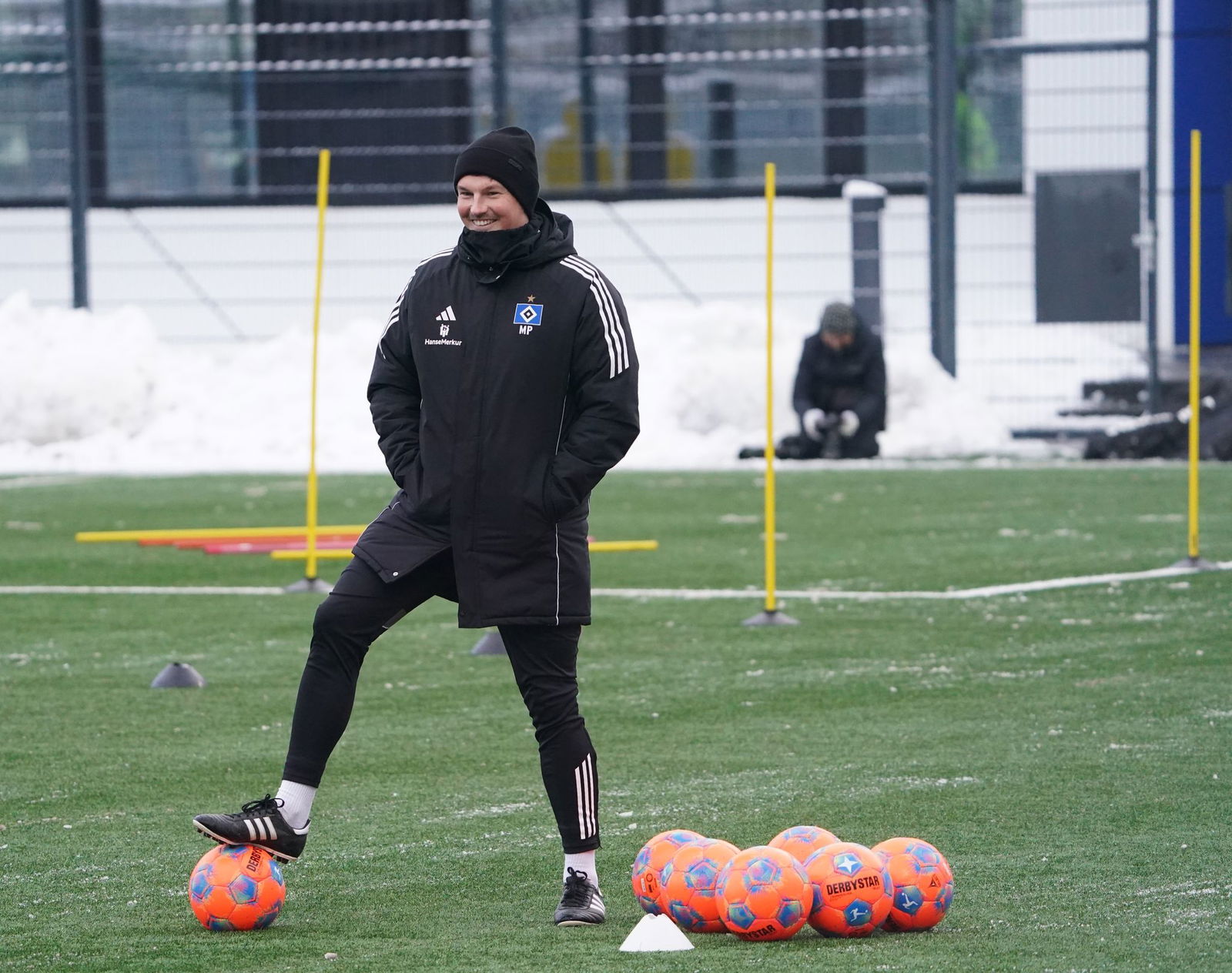 Trainer Merlin Polzin lässt einen Startelfeinsatz von Neuzugang Damion Downs offen. 
