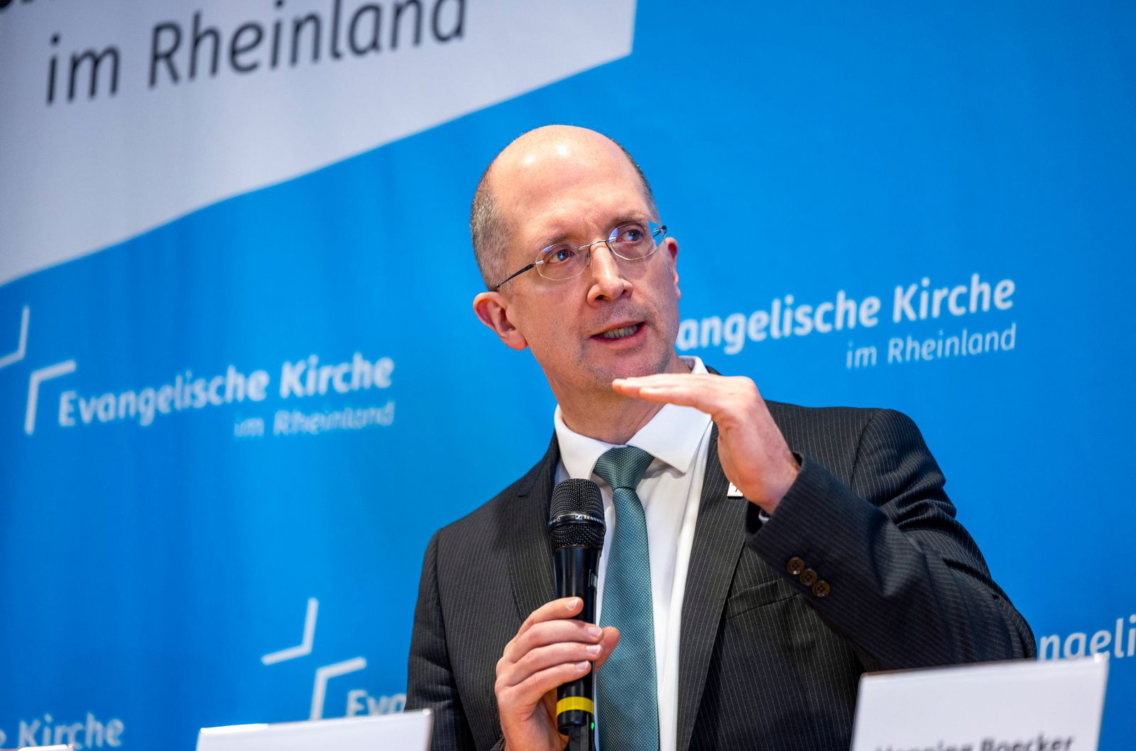 Der rheinische Präses Thorsten Latzel sagt: «Es gibt kein Recht des Stärkeren.»