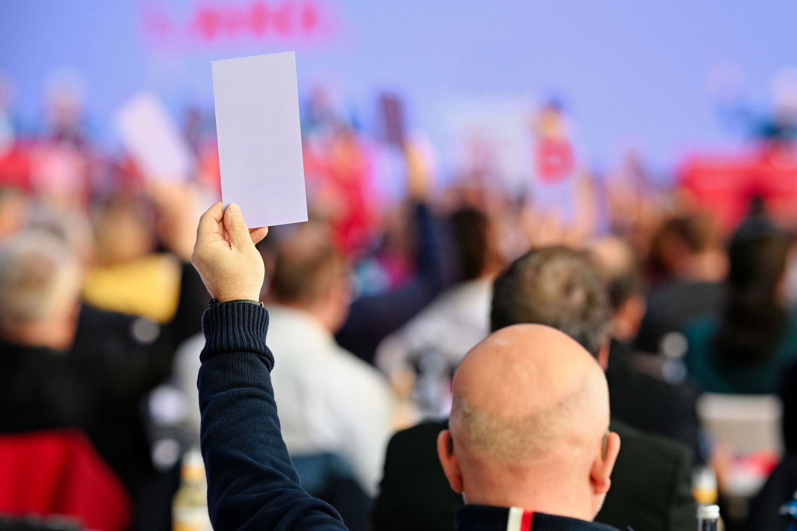 Einstimmig wurde das Wahlprogramm beschlossen. 