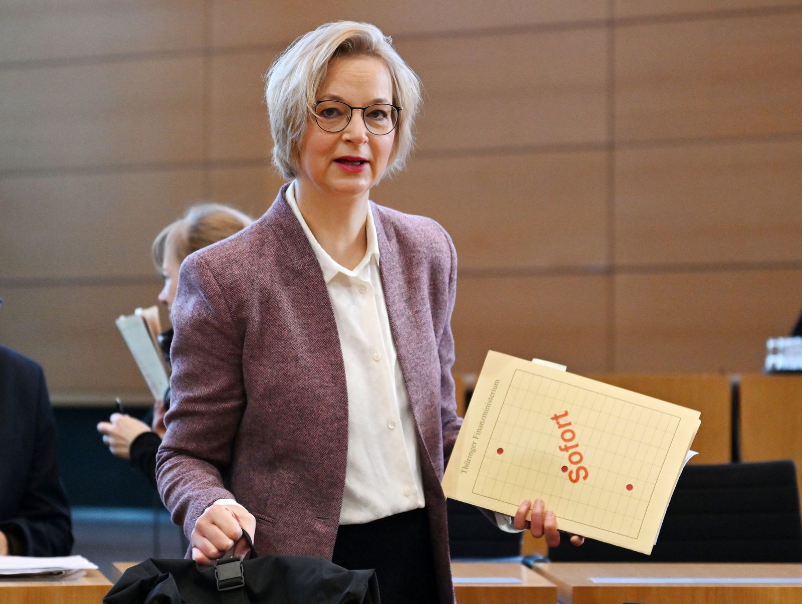 Die Thüringerin Katja Wolf liegt immer wieder mit Wagenknecht im Clinch. (Archivbild)