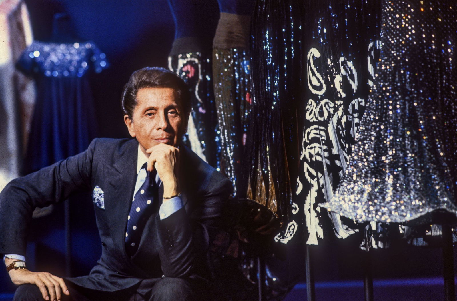 Valentino - hier auf einem Bild 1991 - starb am Montag mit 93 Jahren. (Archivbild)