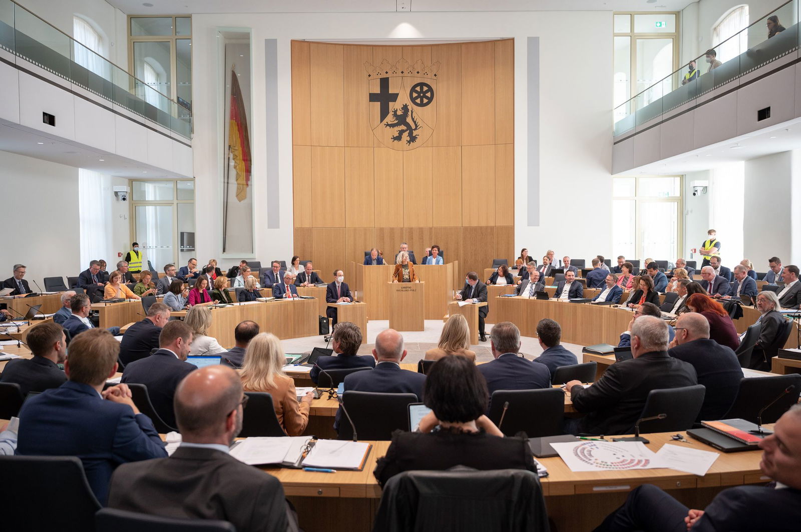 Es spricht viel für ein kräftiges Stühlerücken im Landtag nach der Wahl am 22. März. (Archivfoto)