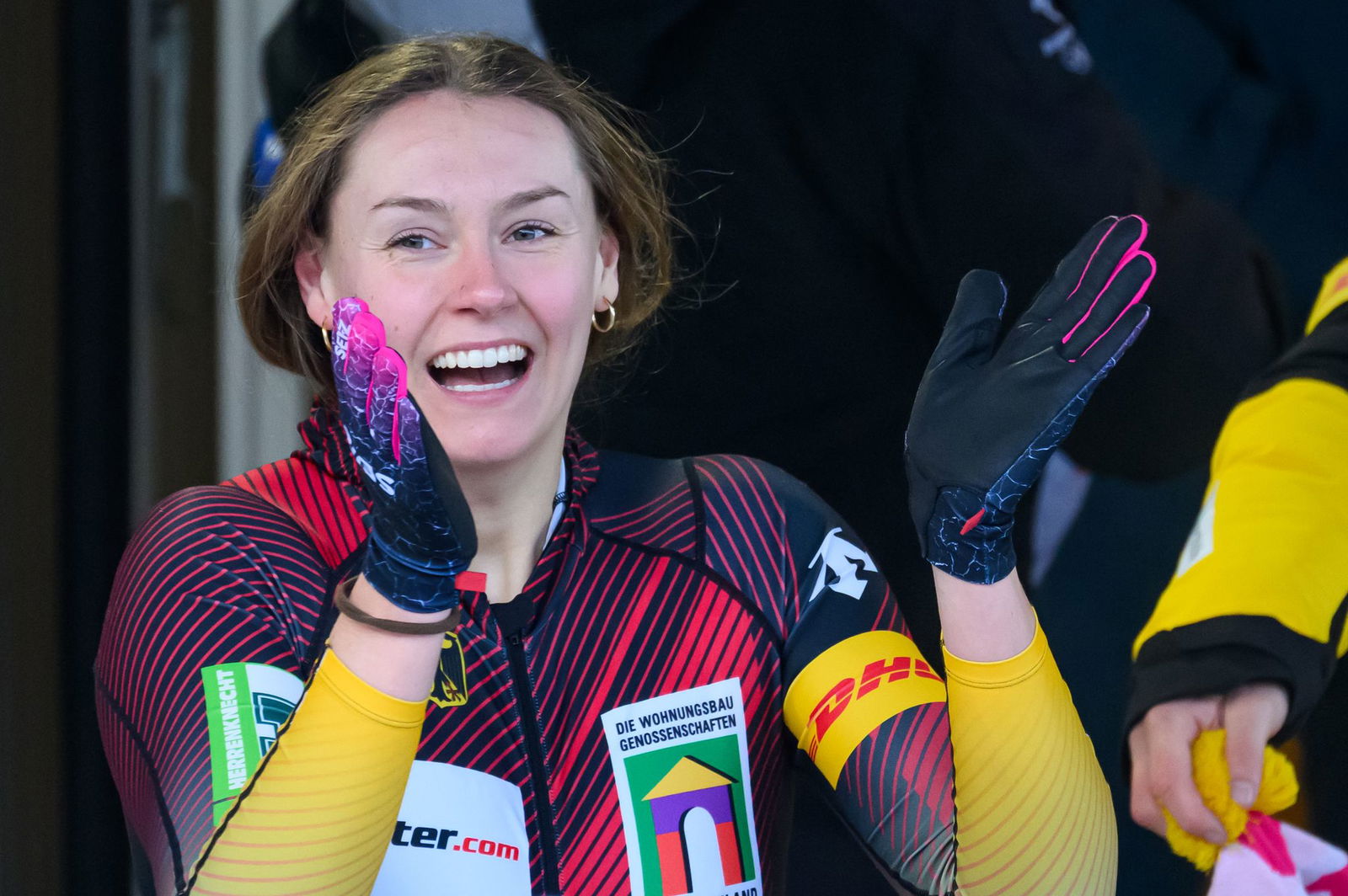 Wird Bob-Olympiasiegerin Laura Nolte Fahnenträgerin für Deutschland sein? (Archivbild)