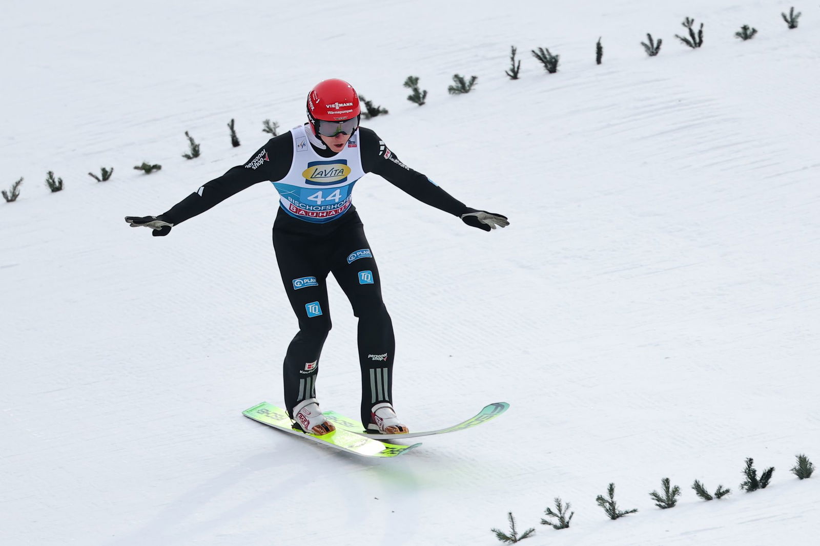 Karl Geiger vergab in Japan eine große Chance. (Archivbild)