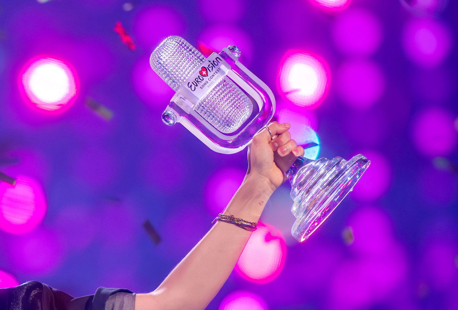 Um diese Trophäe geht es - und den ESC-Sieg in Wien.