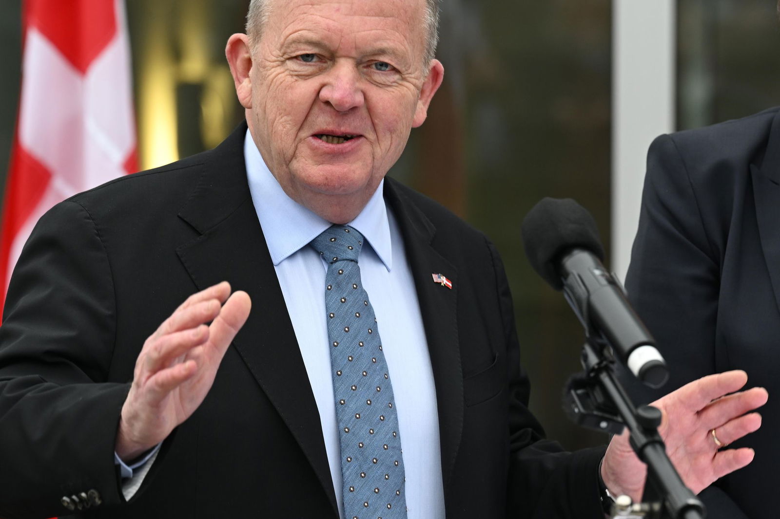 Spricht nach einem Treffen mit den USA von fundamentalen Meinungsverschiedenheiten zwischen den Parteien: der dänische Außenminister Lars Løkke Rasmussen.
