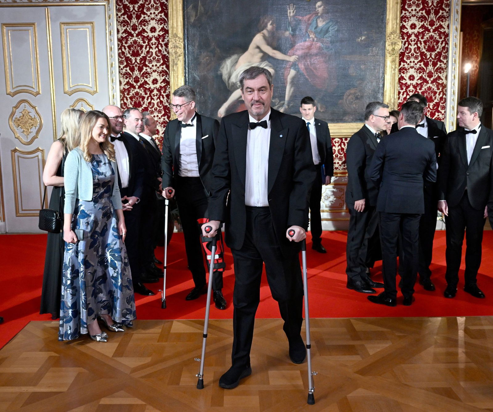 Die erzwungene Pause nach der Hüft-OP zum Nachdenken genutzt: Bayerns Ministerpräsident Söder. 