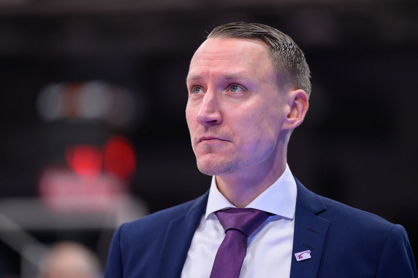 Muss auf Darnell Edge künftig verzichten: Ludwigsburgs Trainer Mikko Riipinen. (Archivbild)