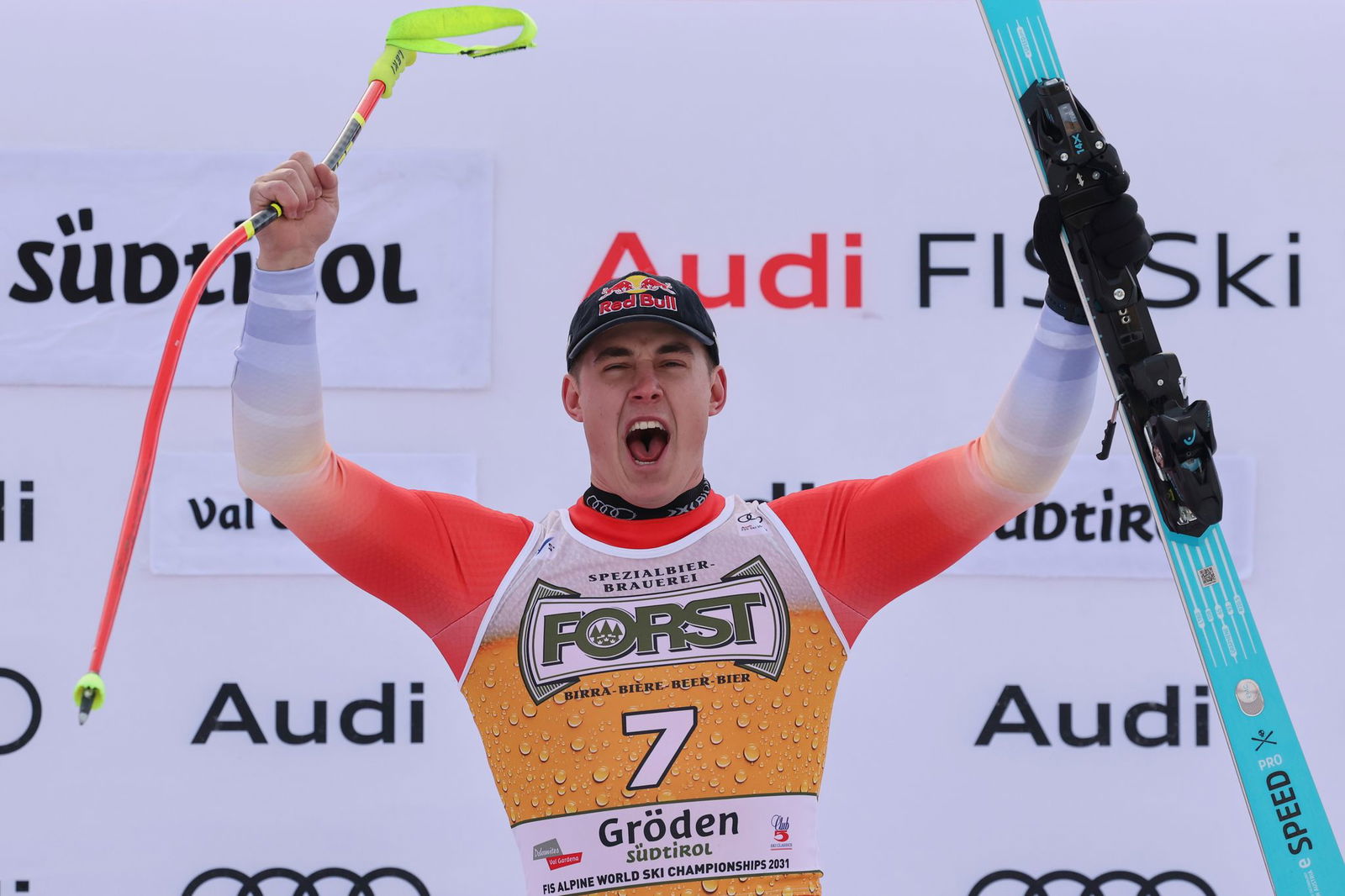 Wäre ohne ein Crowdfunding wohl kein Weltmeister geworden: Franjo von Allmen. (Archivbild)  