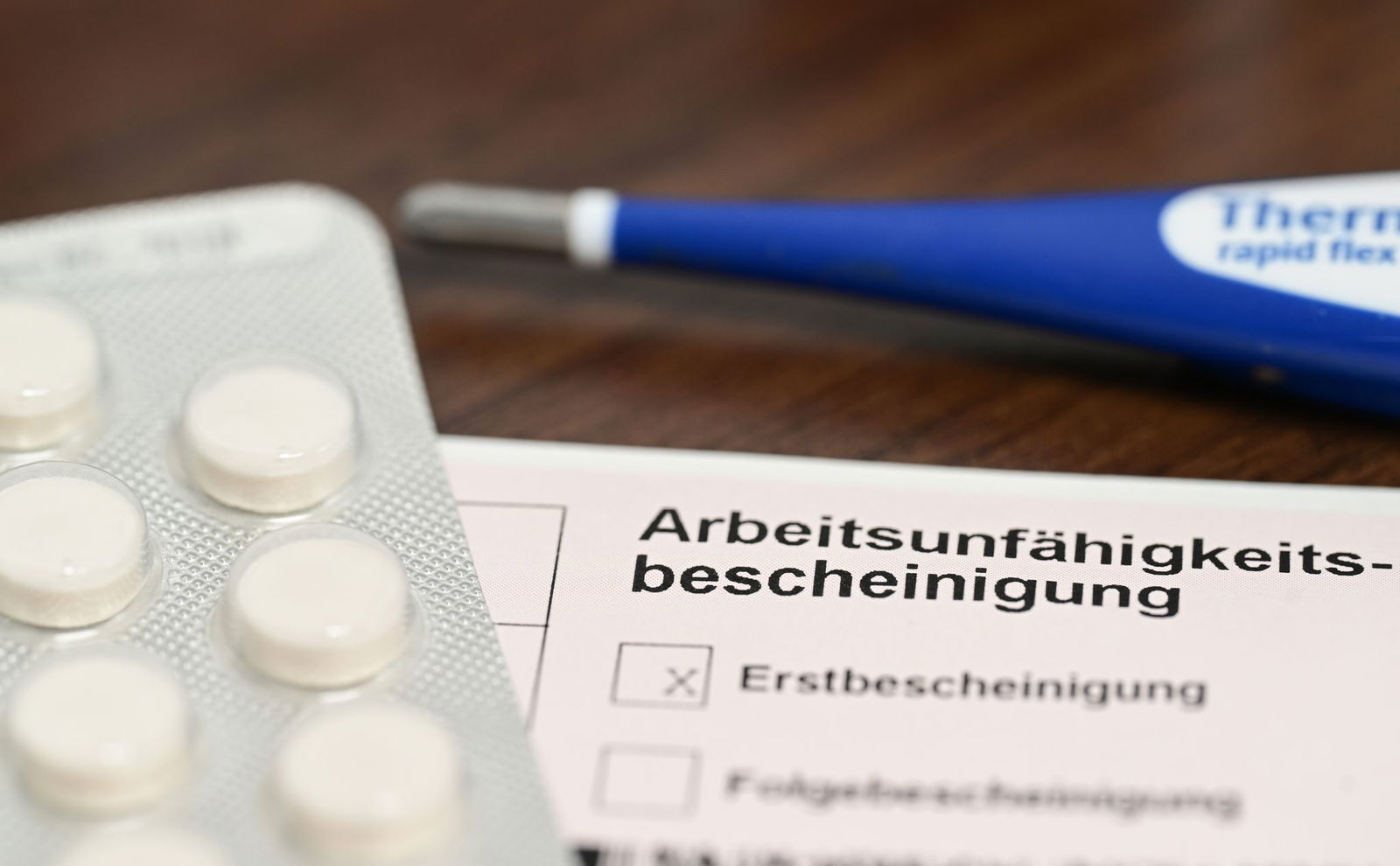 Krankmeldungen im Südwesten leicht rückläufig. (Foto Illustration)