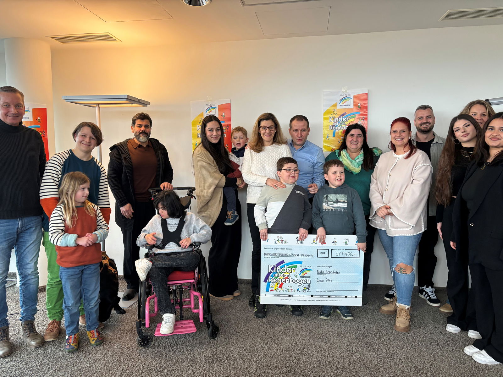 KuR Spendenübergabe Karlsruhe