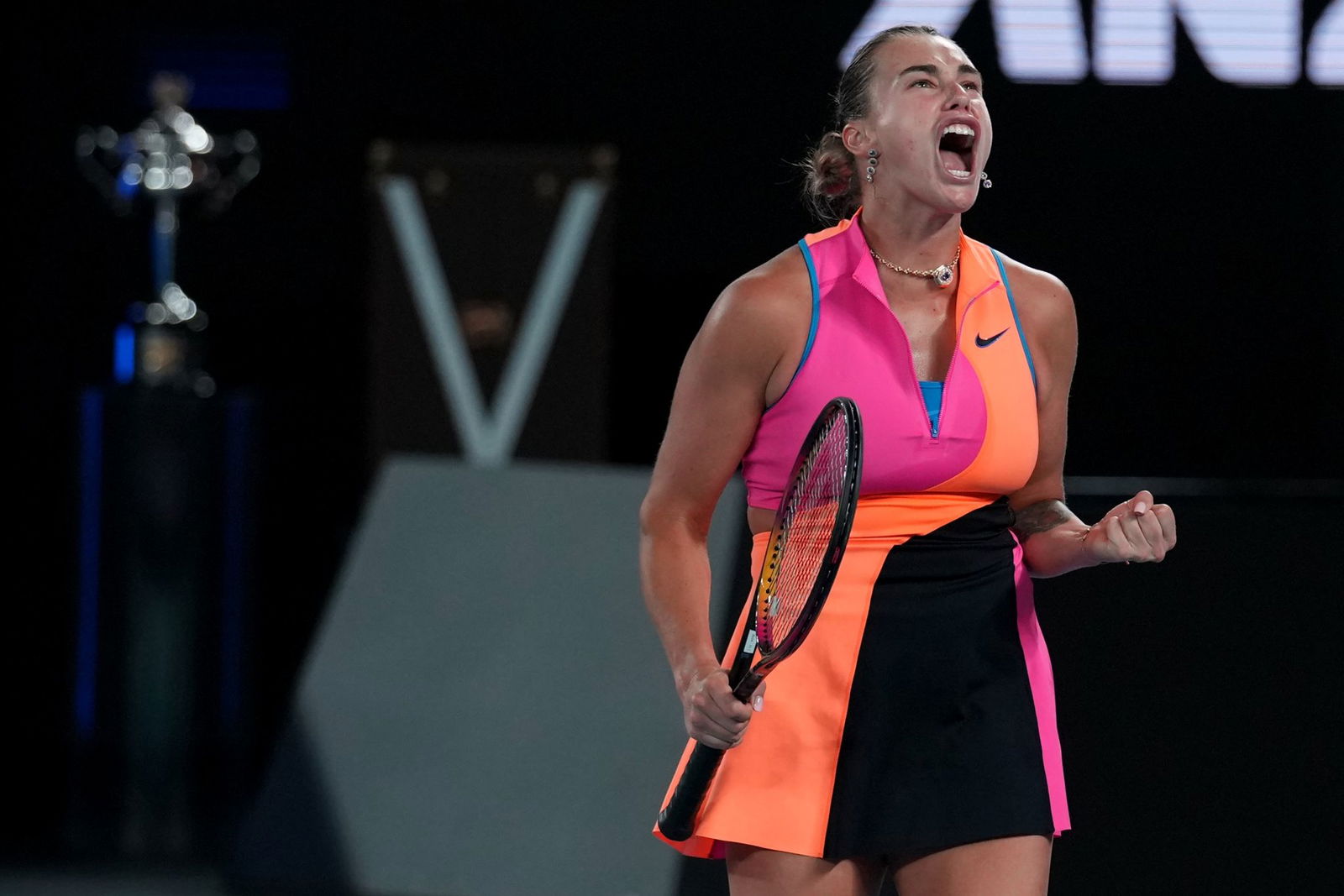 Aryna Sabalenka hat in Melbourne ihren dritten Titel verpasst.