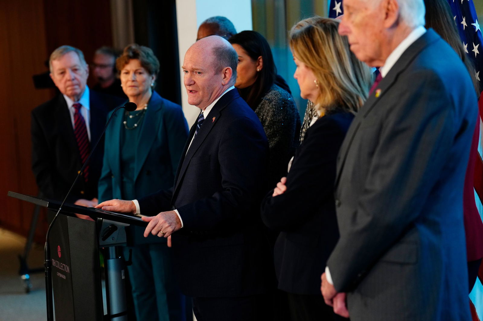 Eine Gruppe US-Parlamentarier ist nach Dänemark gereist.