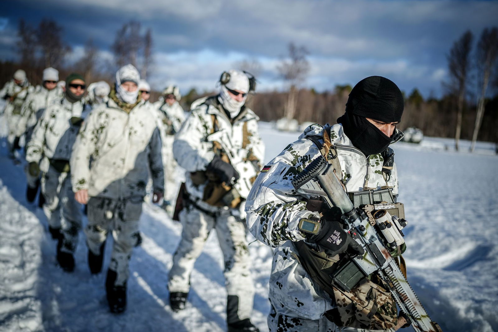 Gebirgsjäger der Bundeswehr in Norwegen