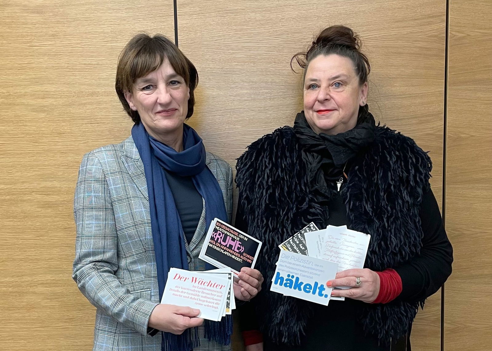 «Snapshot-Postkarten» heißt das Projekt von Stadtschreiberin Annett Gröschner. 