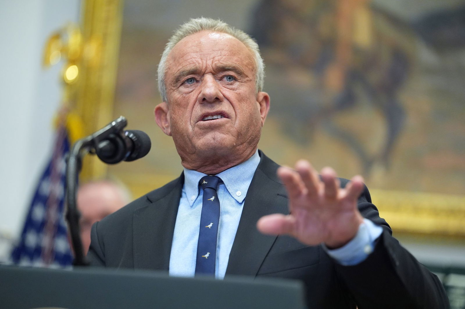 US-Gesundheitsminister Robert F. Kennedy Jr. kritisiert Deutschland. (Archivbild)