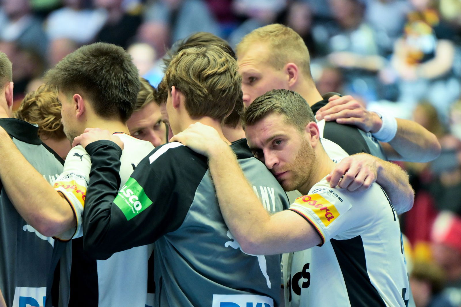 Ratlos und enttäuscht: Deutschlands Handballer nach dem zweiten EM-Spiel.