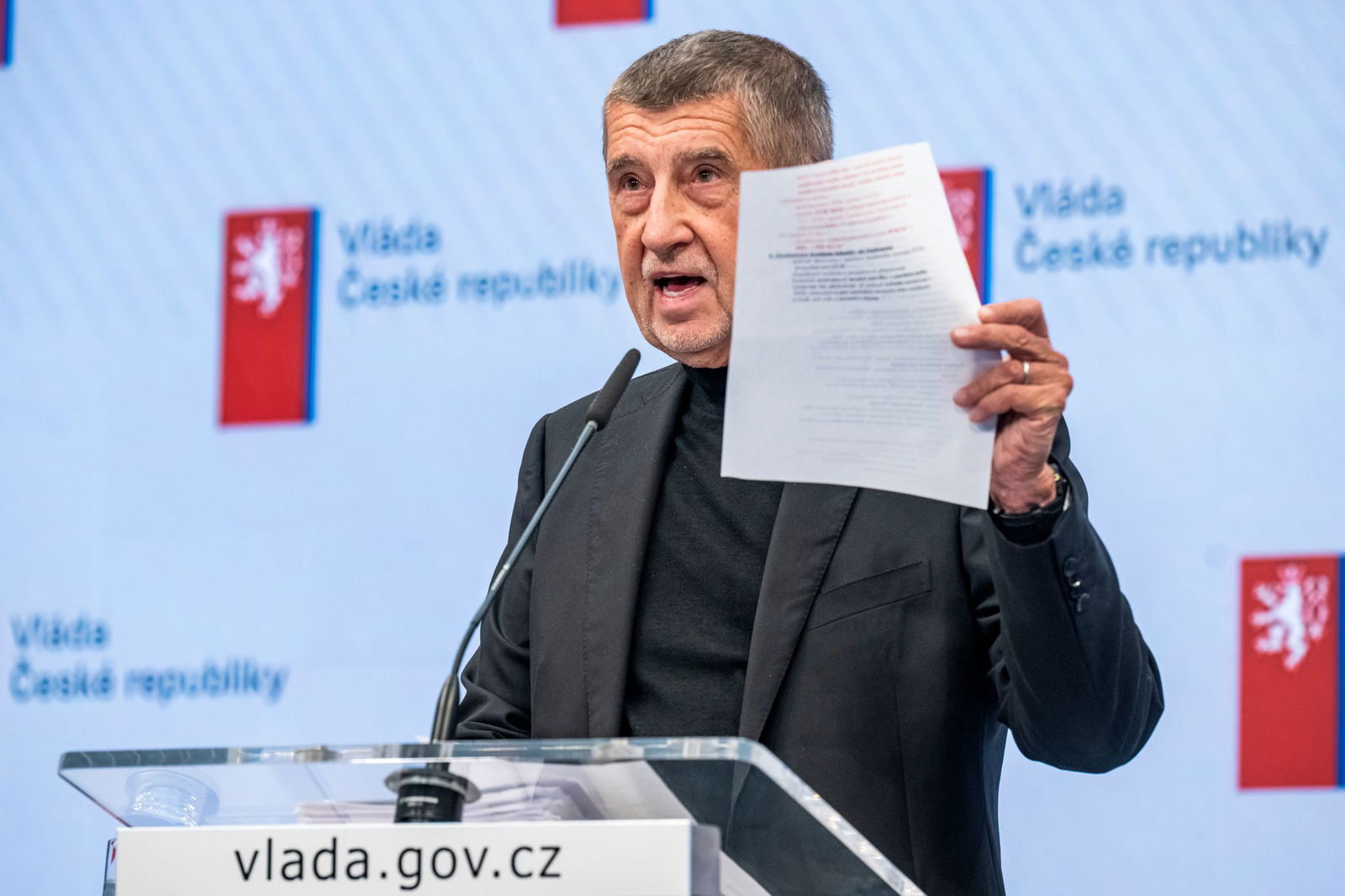 Tschechiens Ministerpräsident Babis steht vor erster Bewährungsprobe. 