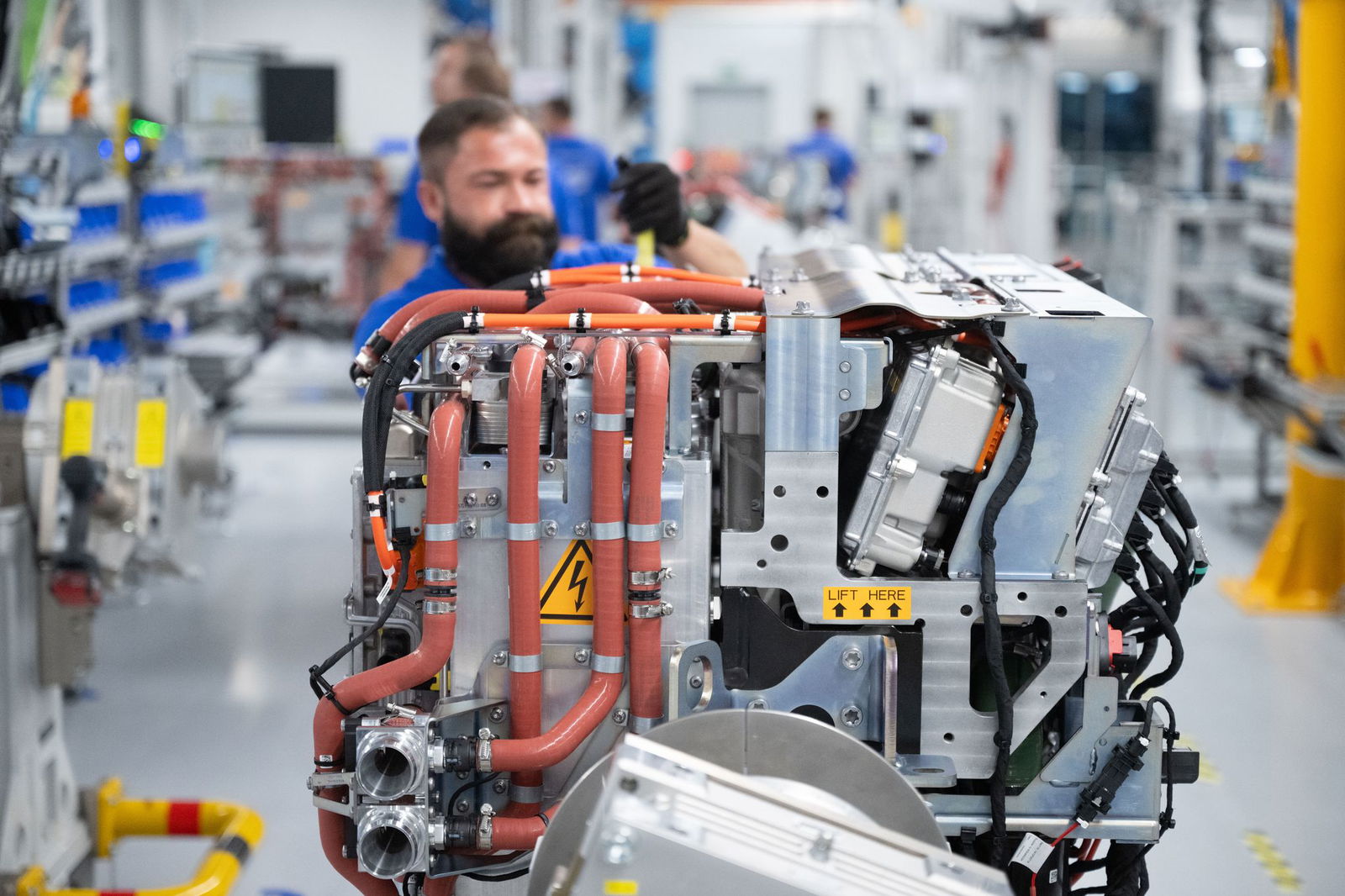 Mit einem Zukunftspreis ausgezeichnet, aber geringer Nachfrage: Der Brennstoffzellen-Antrieb von Bosch. (Archivbild)