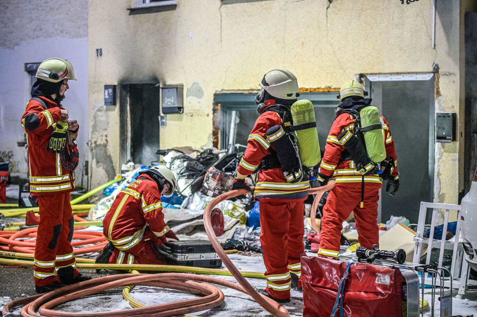 Über 100.000 Euro Schaden soll bei dem Brand in Geislingen an der Steige entstanden sein. 