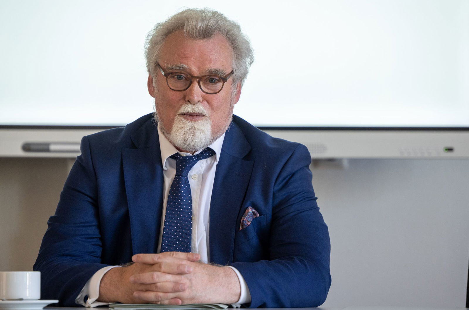 Herbert Mertin (FDP) war insgesamt rund 16 Jahre Justizminister. Im November 2024 starb er unerwartet im Alter von 66 Jahren. (Archivbild)