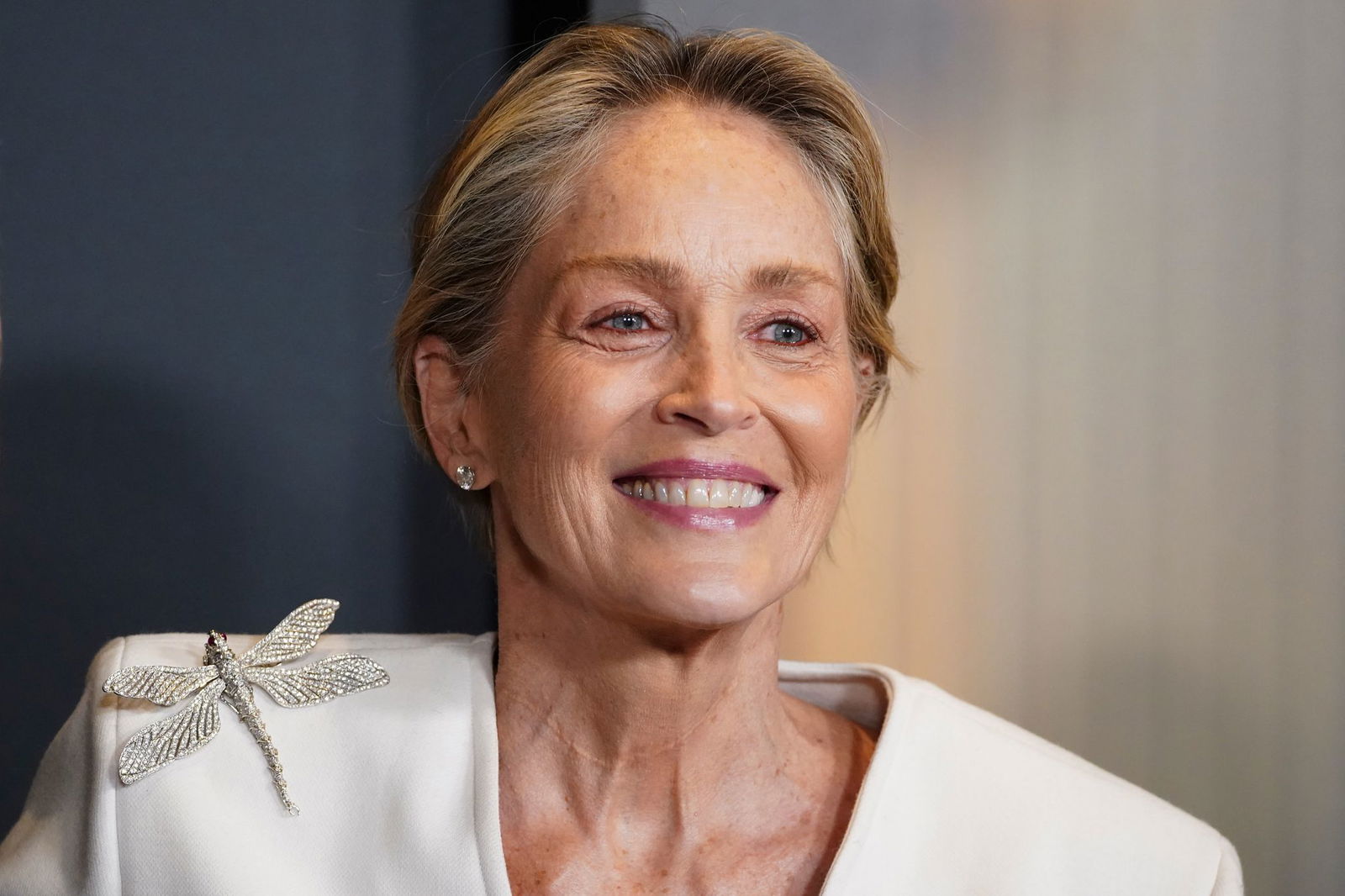 US-Filmstar Sharon Stone («Basic Instinct») begleitet den österreichischen Süßwaren-Unternehmer Karl Guschlbauer zum Wiener Opernball.