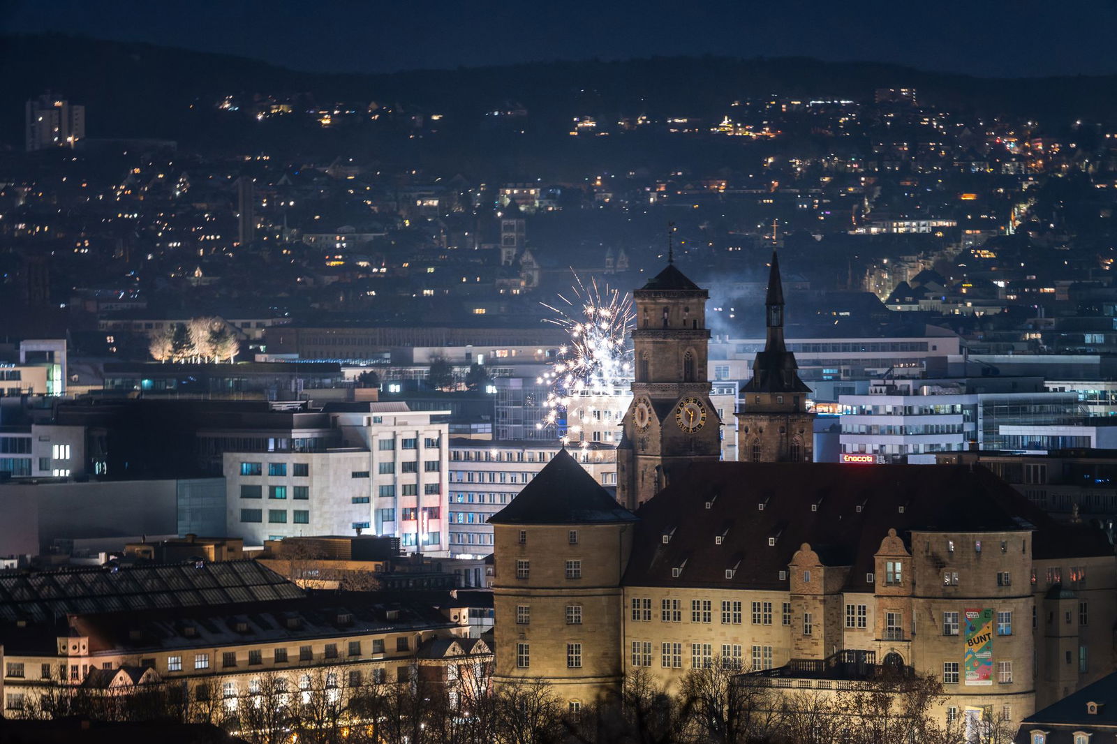 Vor allem wegen kleiner Brände musste die Feuerwehr in der Silvesternacht ausrücken. 