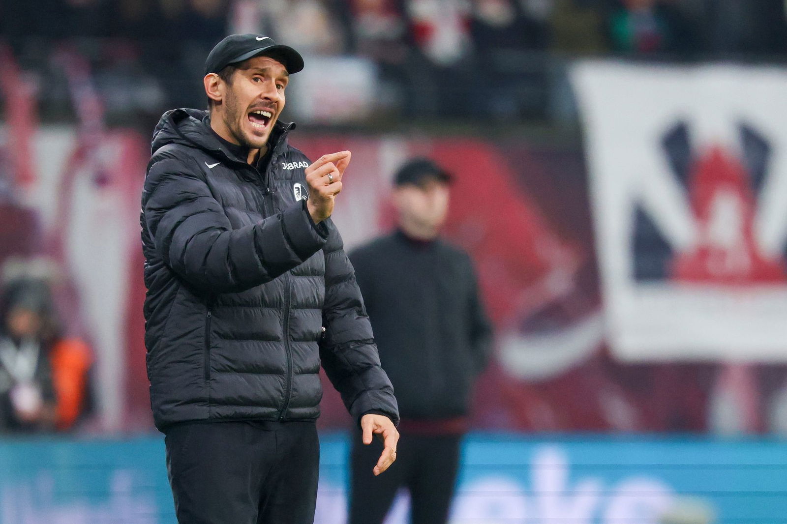 Freiburgs Trainer Julian Schuster haderte mit seiner Offensive in Leipzig.