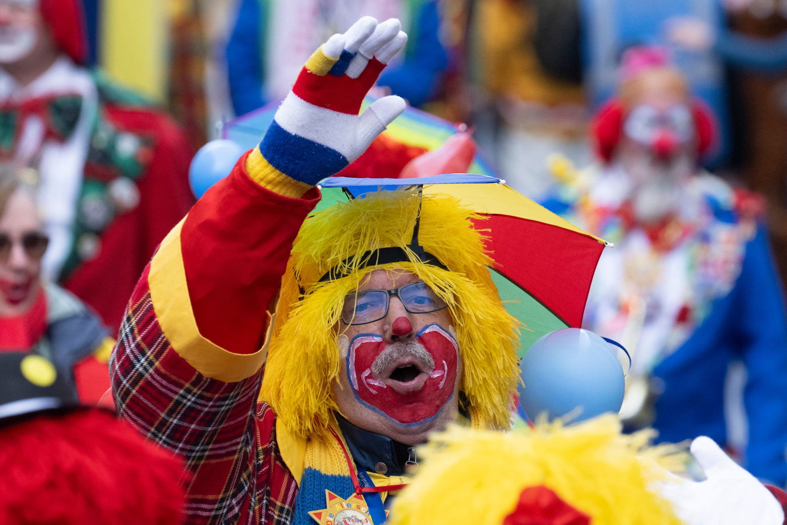 Auch im Saarland gibt es an Rosenmontag viele Umzüge.