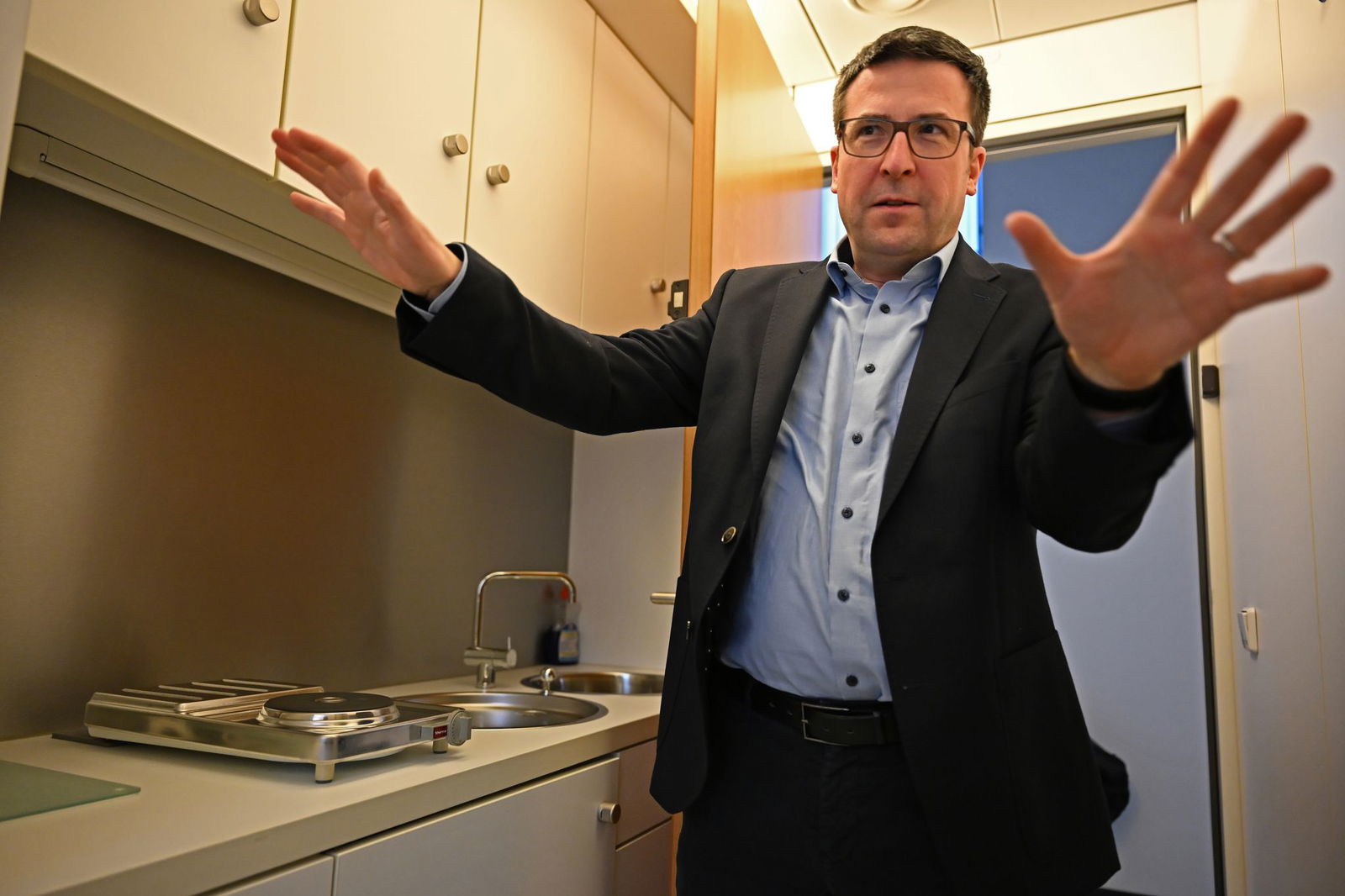 Die meisten Abgeordneten kochen selten auf der einen Herdplatte, berichtet Marcus Klein. 