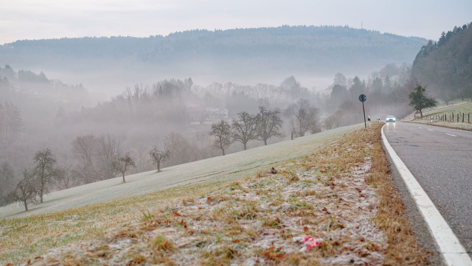Am Wochenende wird Schnee erwartet. (Archivbild)