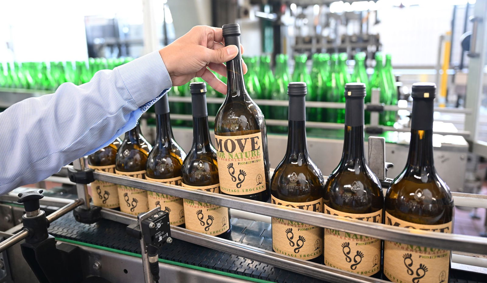 Pfandflaschen für Wein sind selten. (Archivfoto)