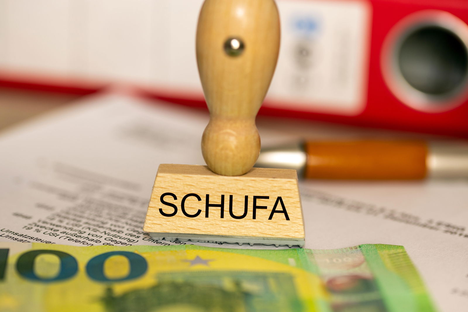 Symbolbild Schufa Stempel