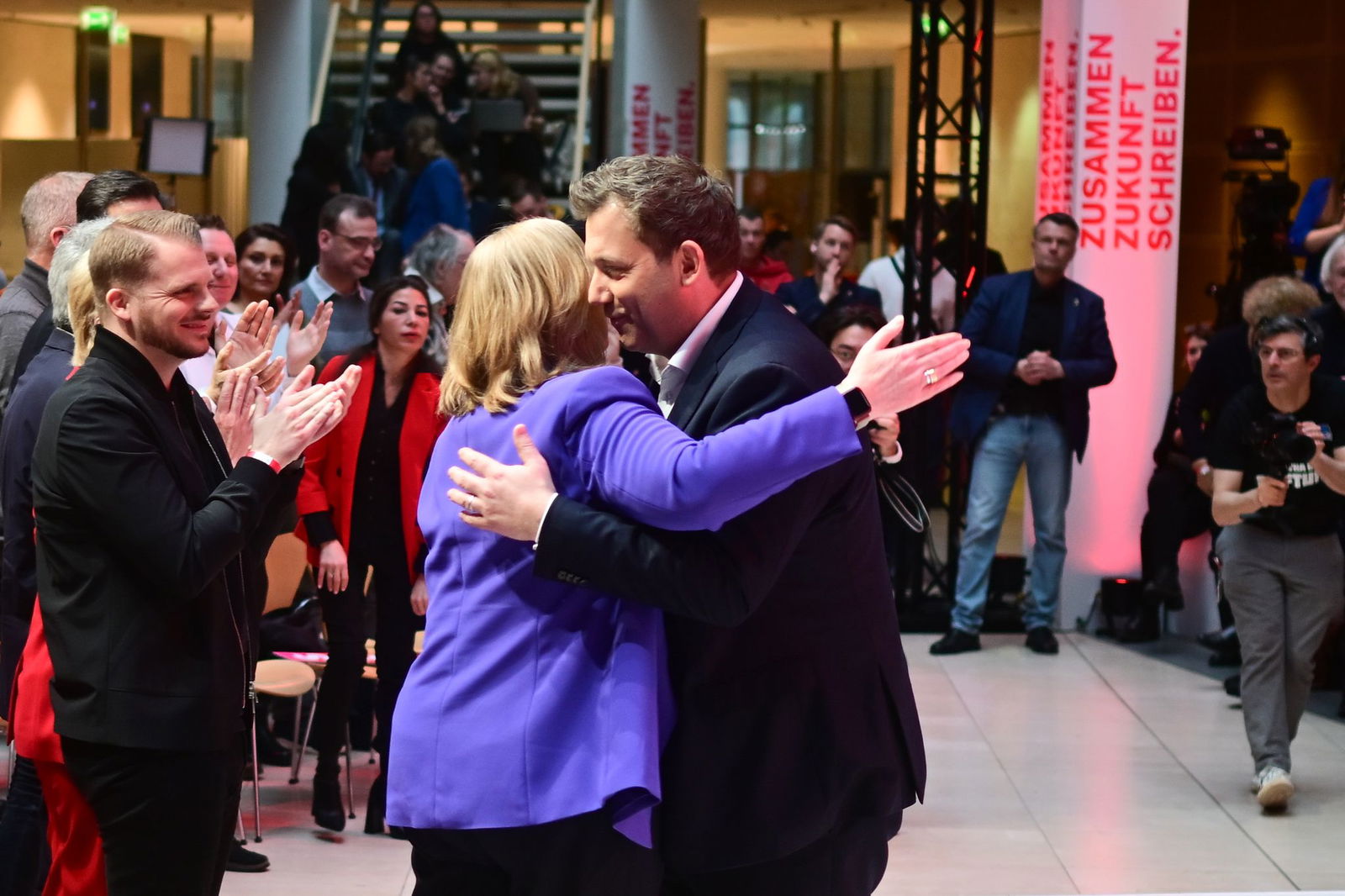 Klingbeil und Bas gaben den Auftakt für die Arbeit am SPD-Grundsatzprogramm.
