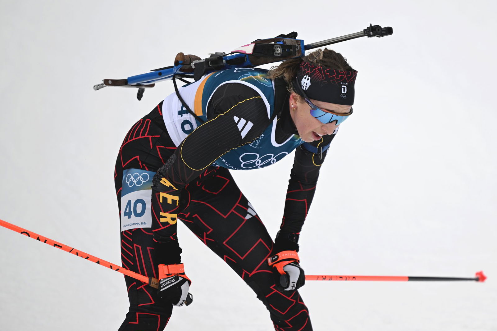  Franziska Preuß verpasst die ersehnte Einzelmedaille.