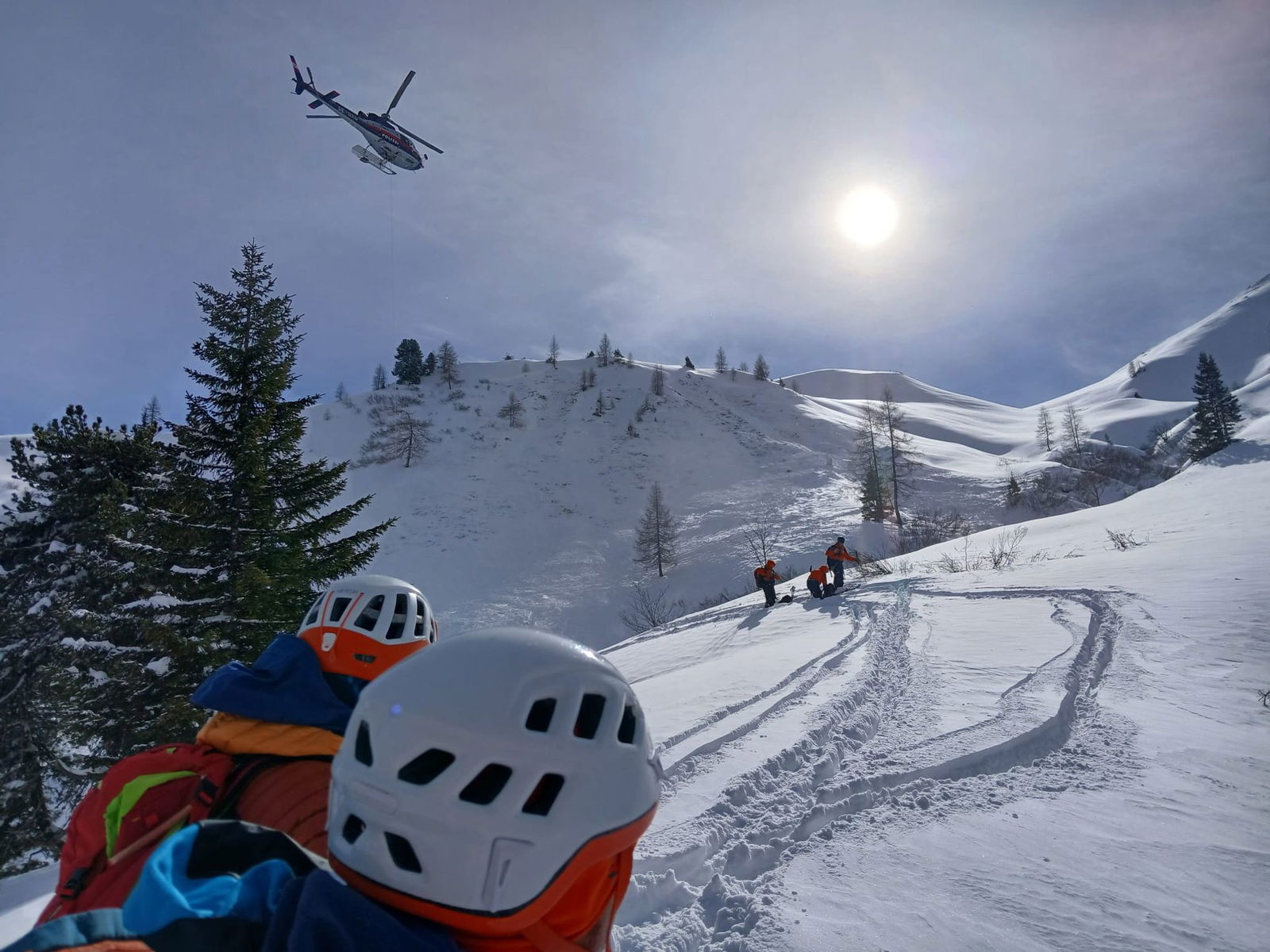 Zahlreiche Such- und Rettungseinsätze in Österreich.