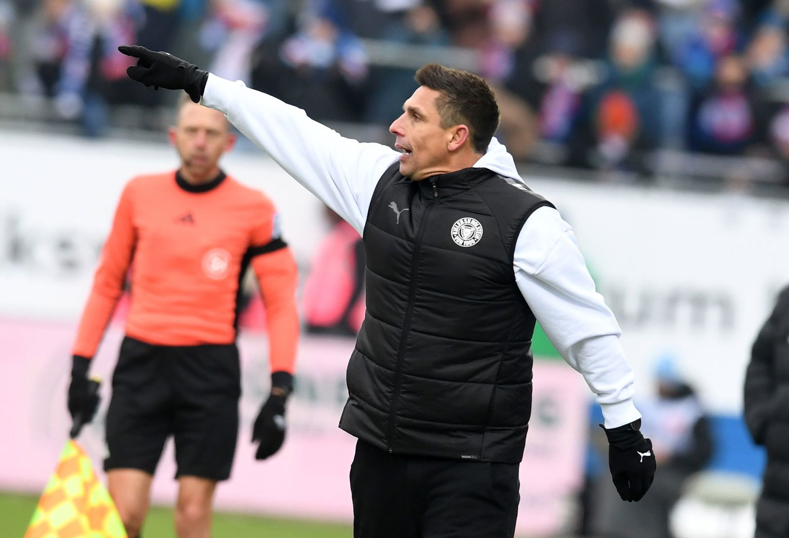 Kiels Trainer Marcel Rapp. 