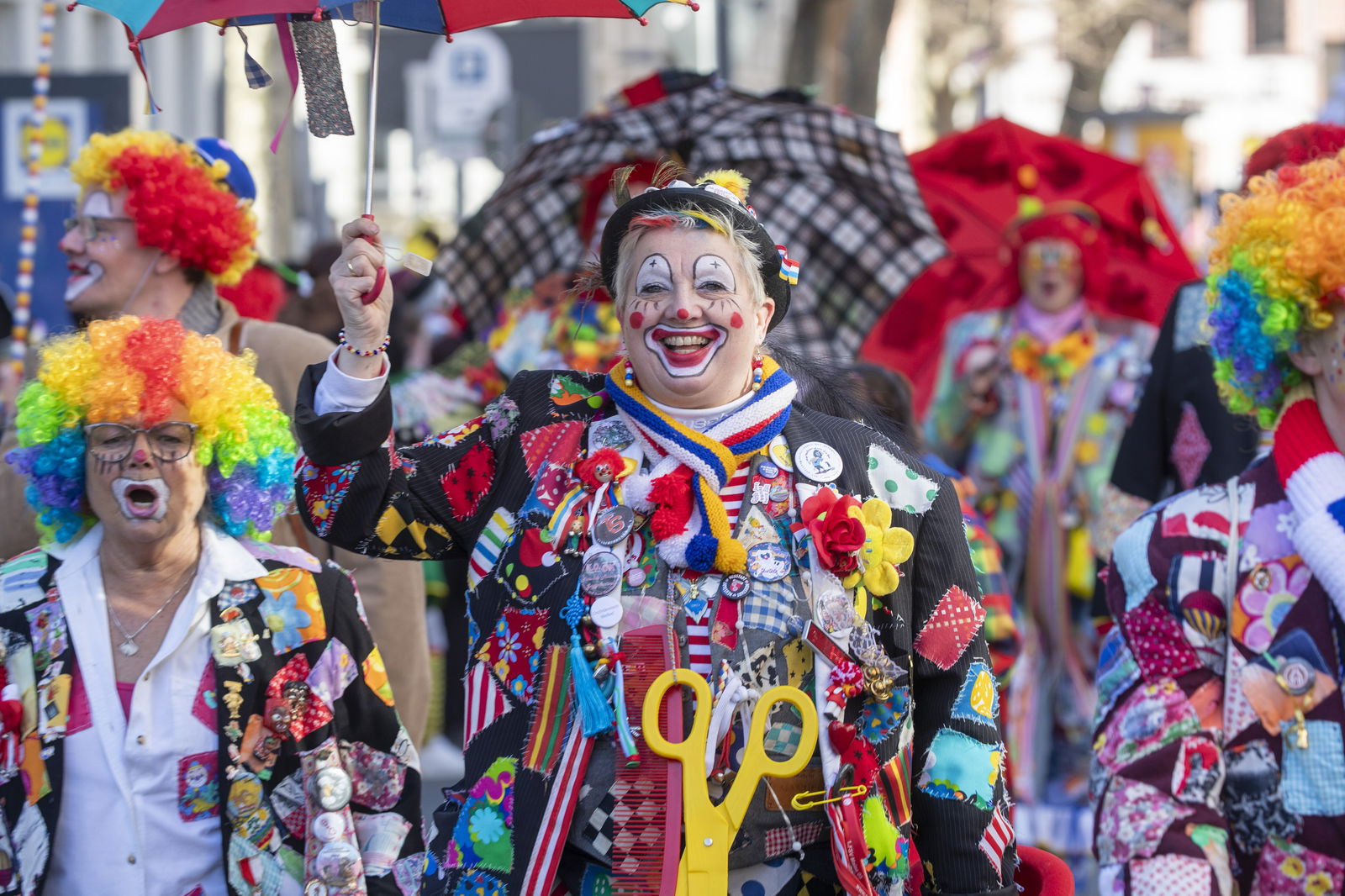 Fastnachtsnarren in Mainz