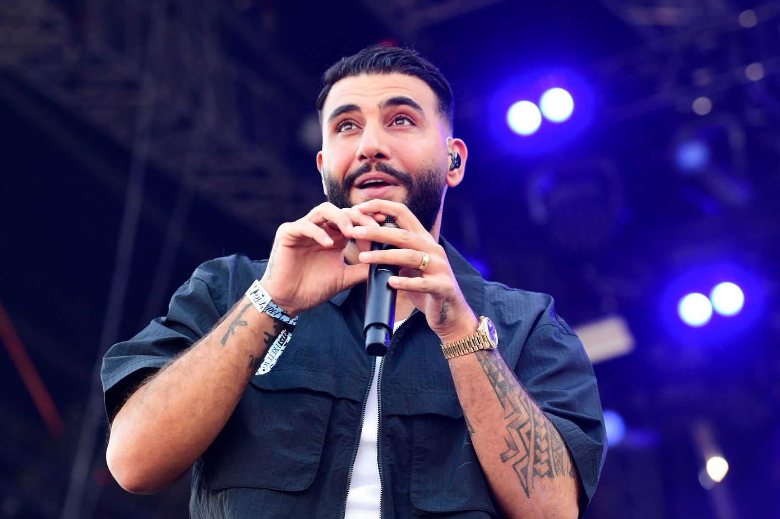 Der Rapper hat nach einem Einbruch in seiner Berliner Wohnung eine Belohnung ausgesetzt. (Archivbild)