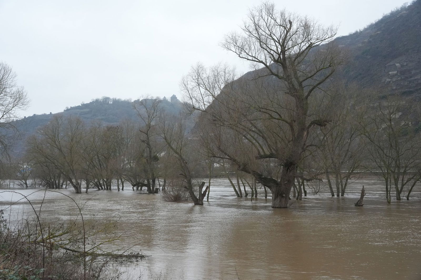 Mehrere Straßen sind gesperrt