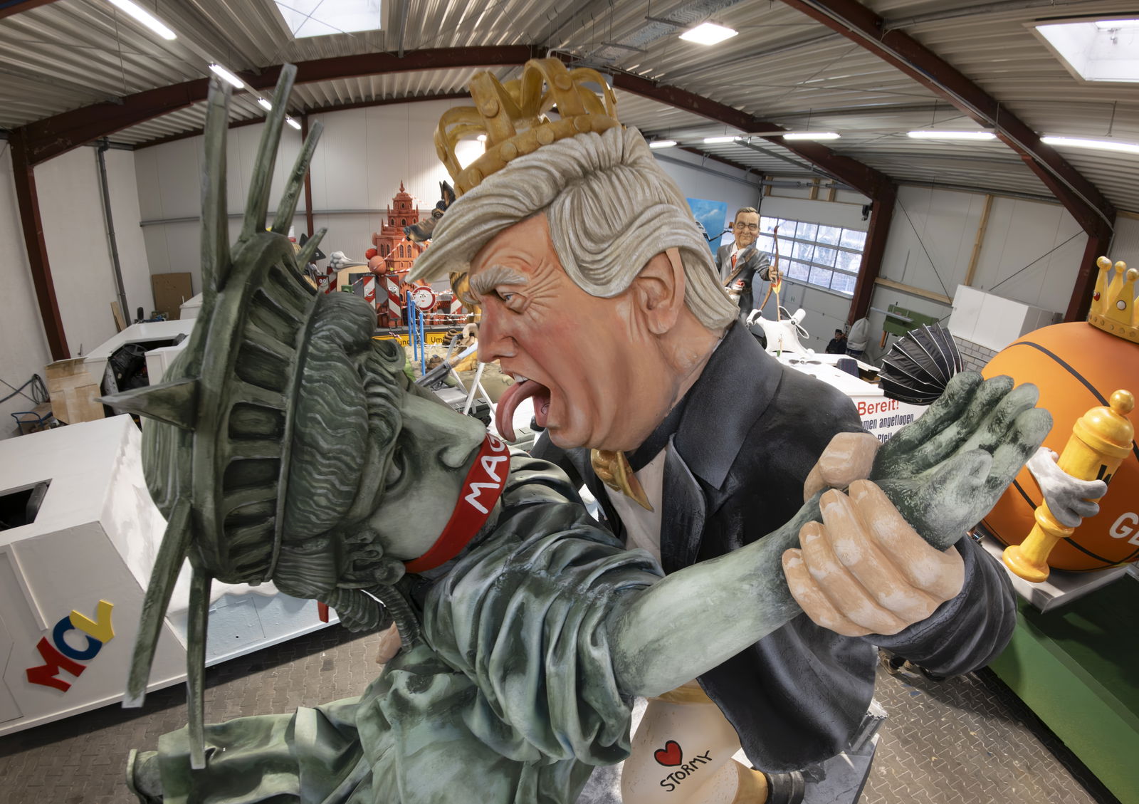 Mainzer Motivwagen „Stormy Donald“ 