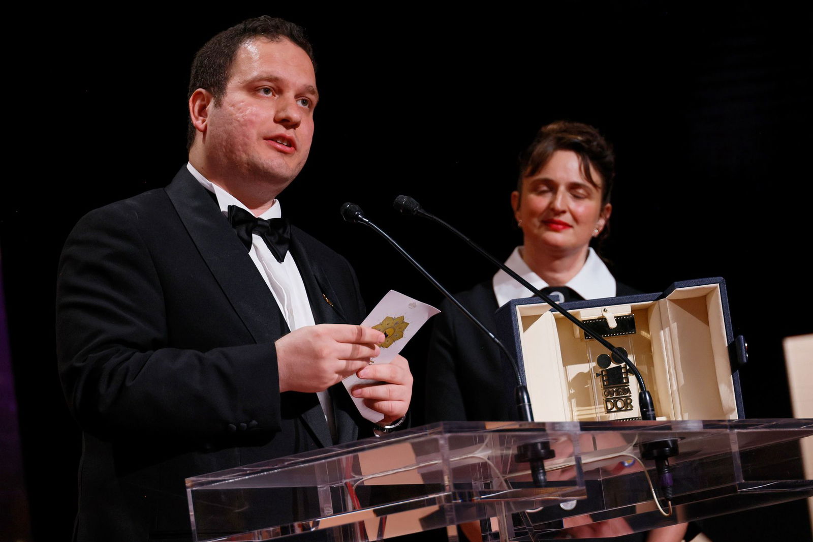 Hasan Hadi bekam 2025 in Cannes einen Preis (Camera d'Or für den besten Erstlingsfilm) für sein Werk «Ein Kuchen für den Präsidenten» (internationaler Titel: "The President's Cake"). (Archivbild)