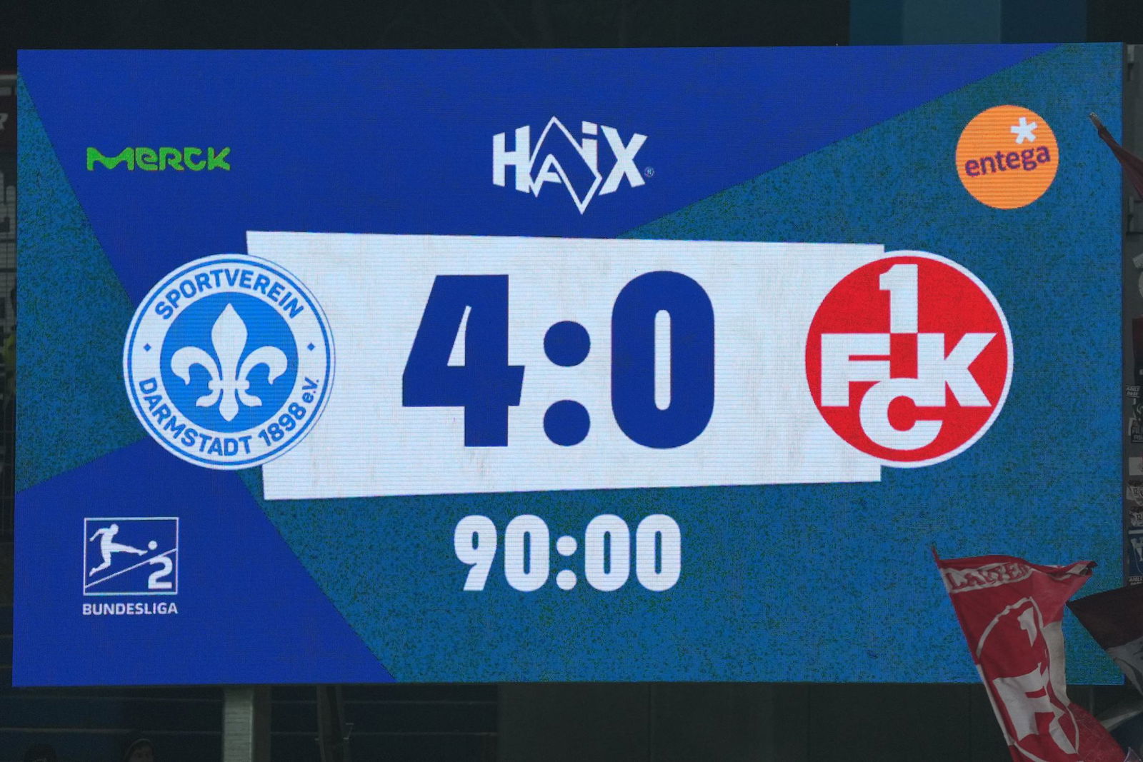 Der 1. FC Kaiserslautern war in Darmstadt chancenlos.