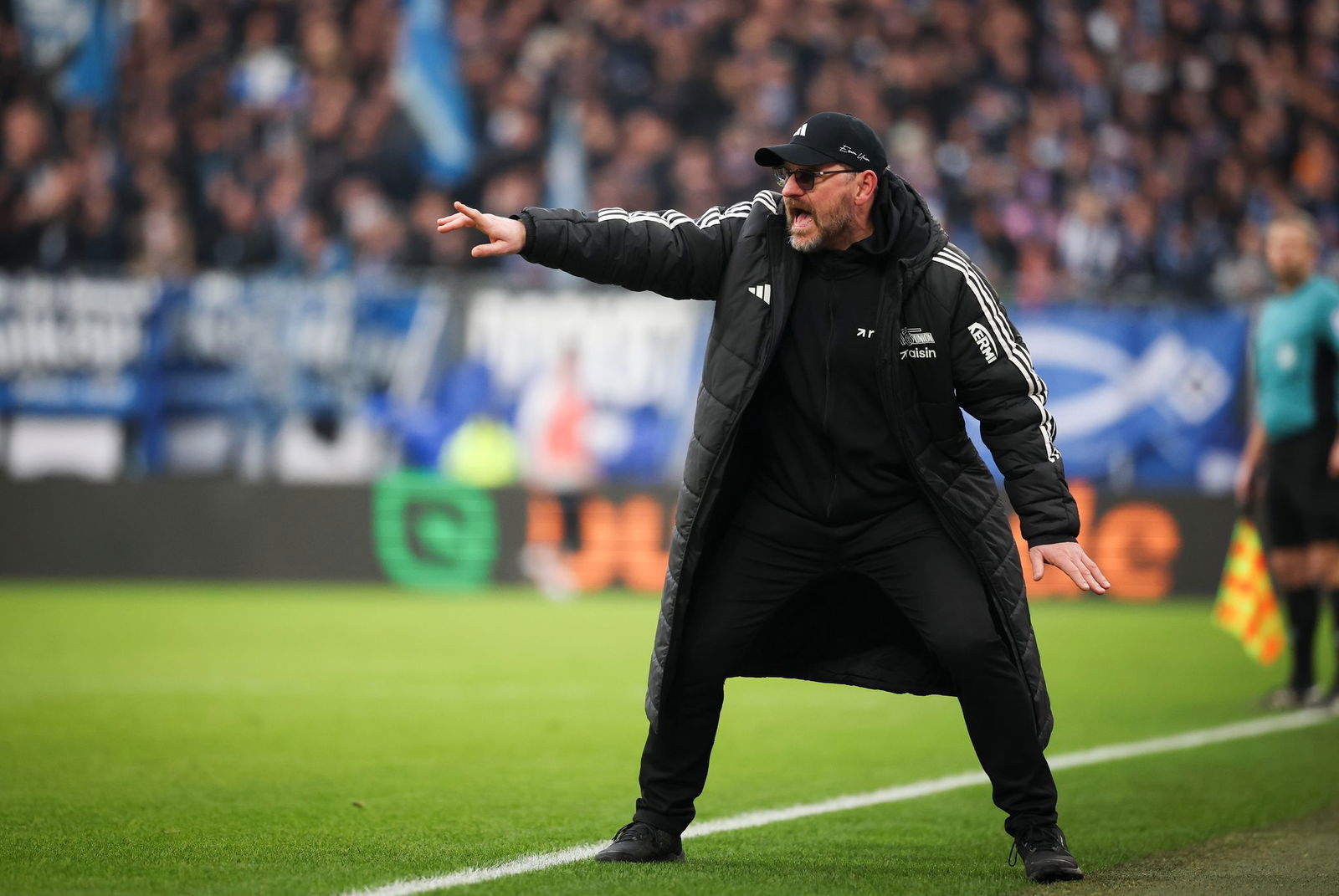 War bei seinem Ex-Club zu Gast: Berlins Trainer Steffen Baumgart.