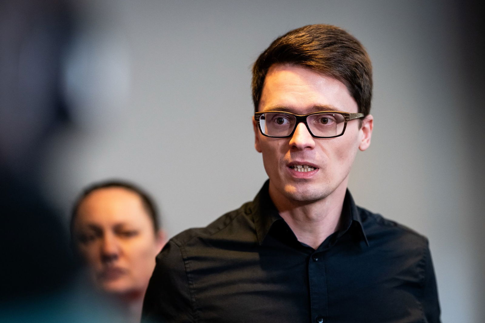 Der Thüringer Linksfraktionschef Christian Schaft spricht von einer «Zufallsmehrheit». (Archivbild) 