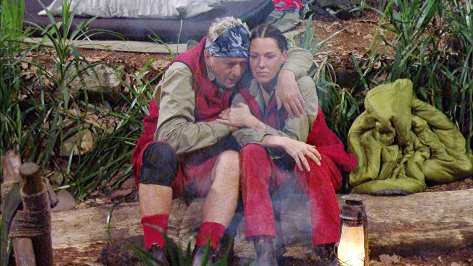 Wollen beide «unbedingt» die Dschungelkrone: Hubert und Simone. 